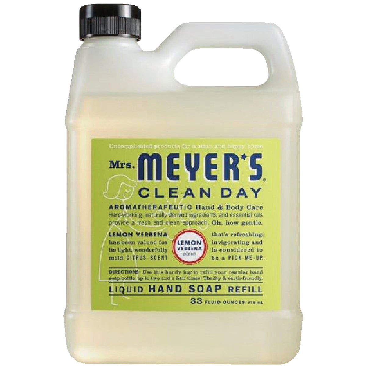 33OZ LEMON LIQ HAND SOAP - 12163 by Mrs Meyers Clean Day