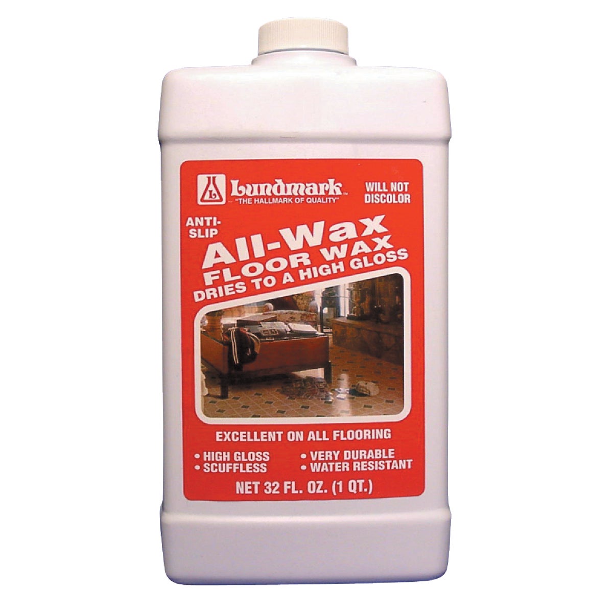 32OZ ALL-WAX FLOOR WAX - 3201F32-6 by Lundmark Wax Co