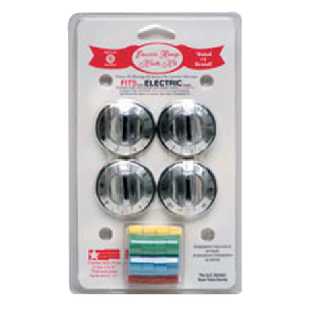 CHROME ELECTRIC KNOB KIT - 8124 by Range Kleen Mfg Inc