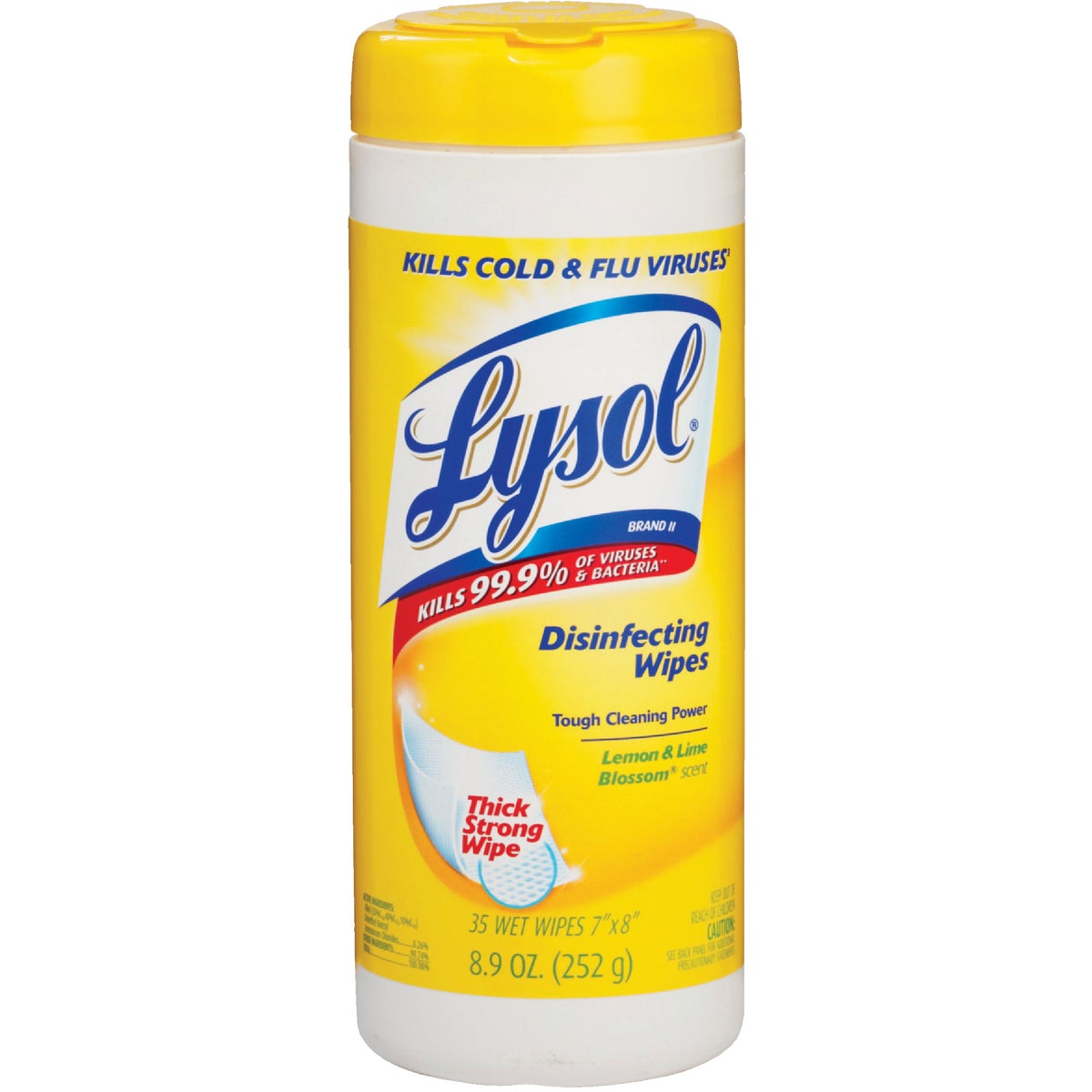 35CT LEM/LIM LYSOL WIPES - 1920081145 by Reckitt Benckiser