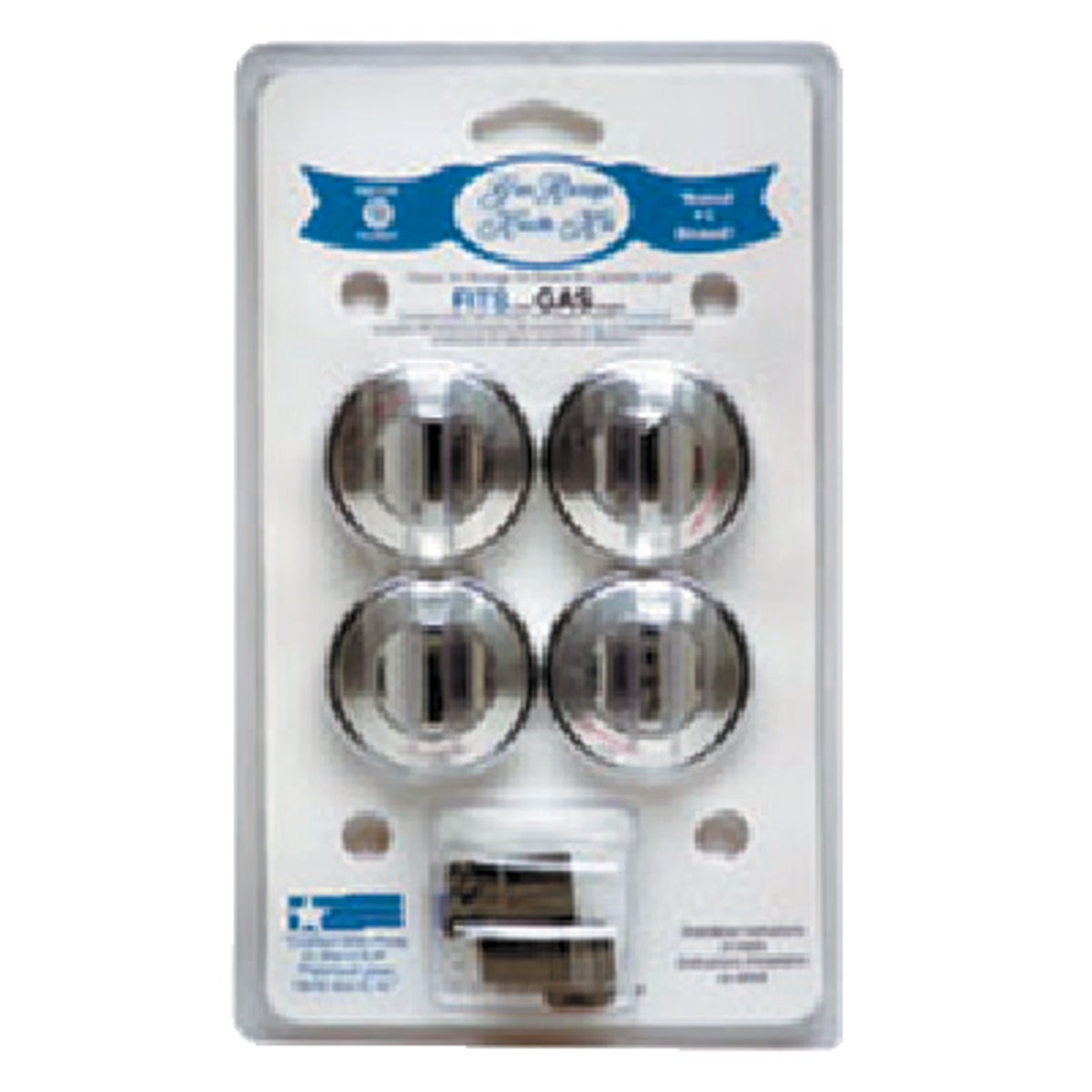 CHROME GAS KNOB - 8224 by Range Kleen Mfg Inc
