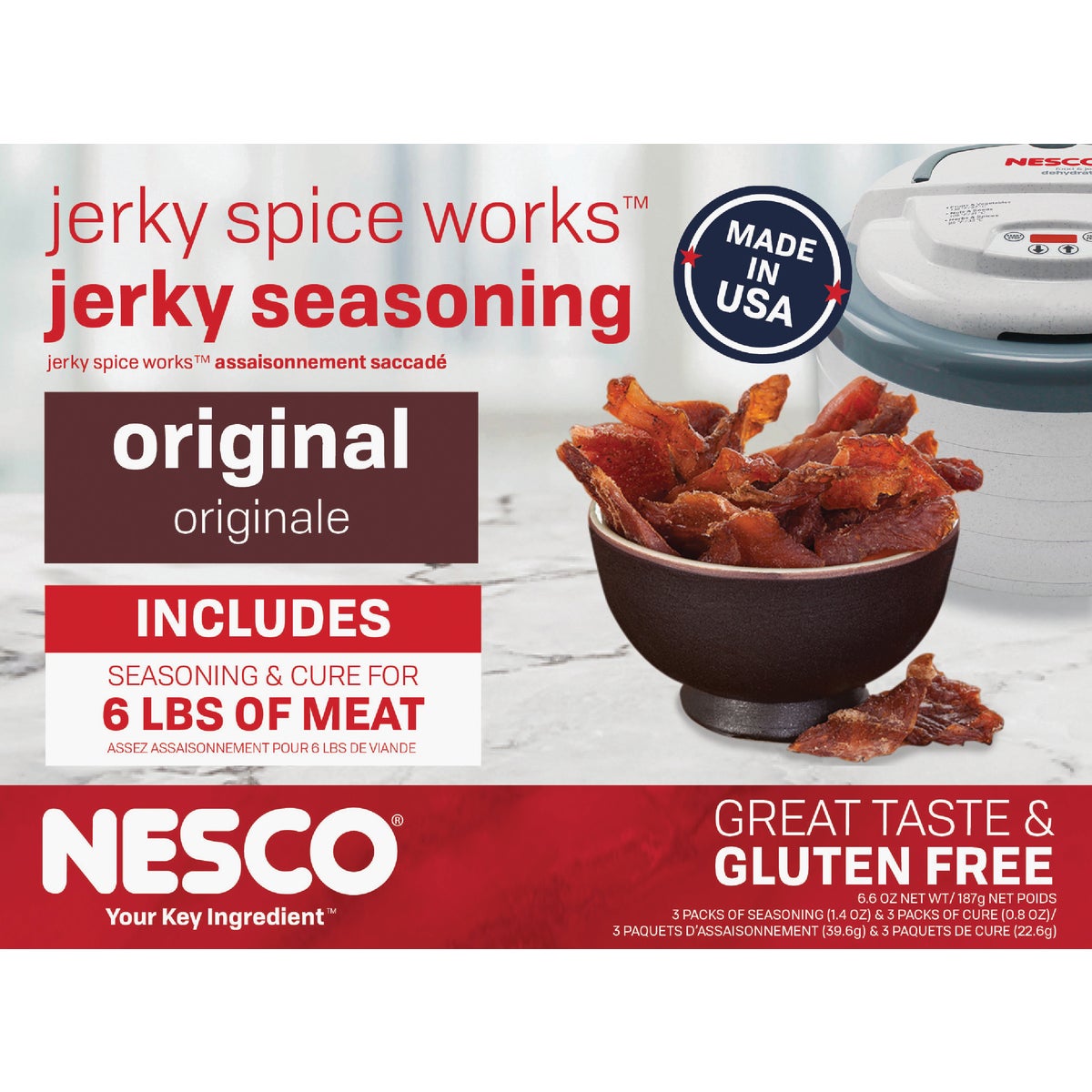 6CT JERKY SPICES - BJ-6 by Metal Ware Corp