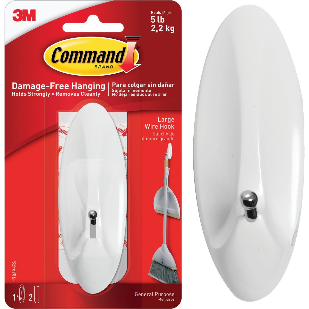 COMMAND LRG WIRE HOOKS