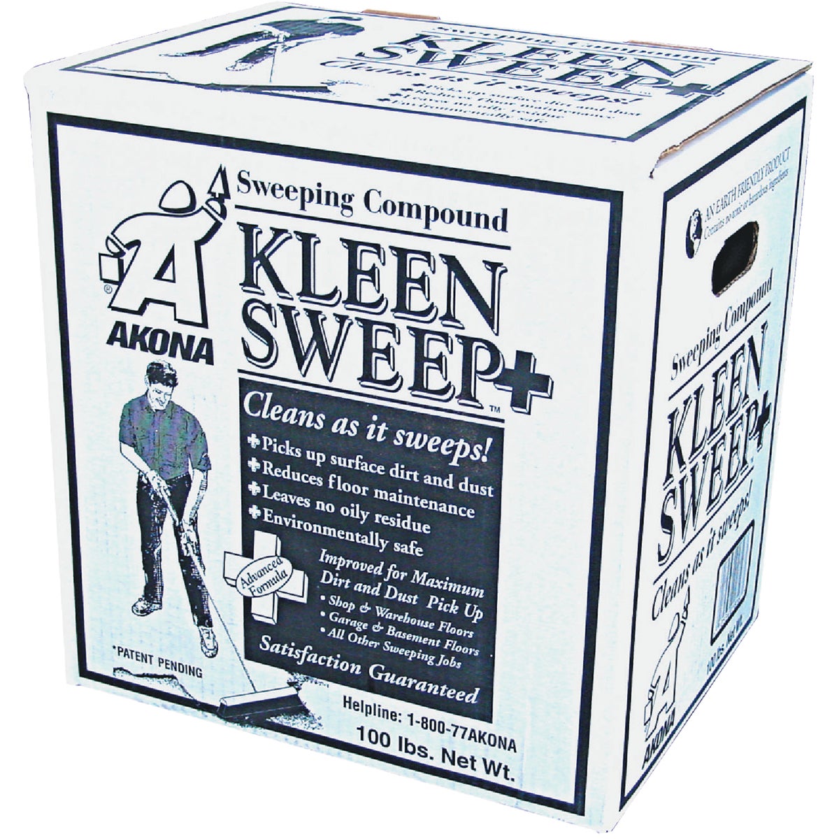100LB BOX KLEEN SWEEP - 1816 by Kleen Products Llc