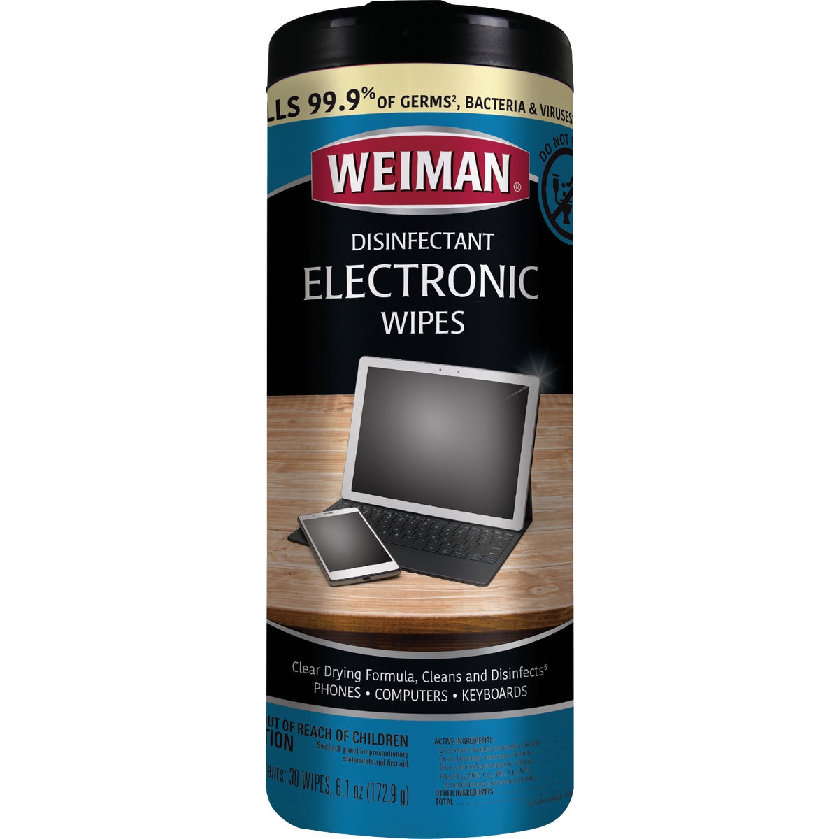ELECTRONIC MEDIA WIPES - 93 by Weiman Products Llc