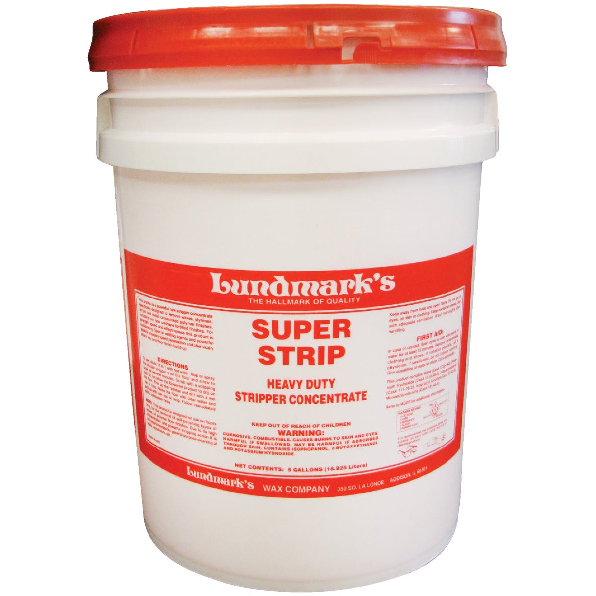 5GAL SUPER STRIP - 3266G05 by Lundmark Wax Co