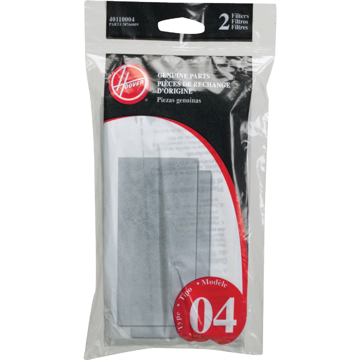 WINDTUNNEL FILTER - 40110004 by Hoover Co