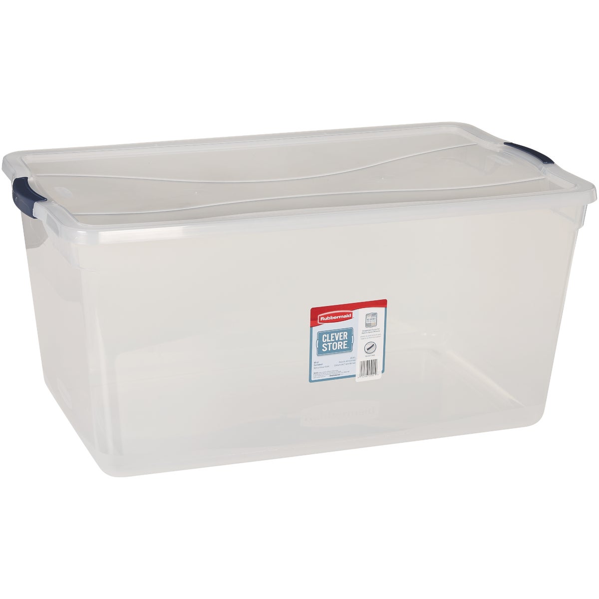 95QT LATCHING STORAGE - 3Q3500CLMCB by Rubbermaid Home