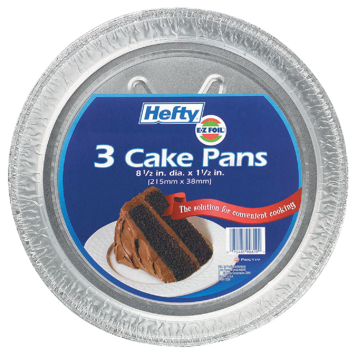 ROUND CAKE PAN - 90819 by Pactiv/ez Foil