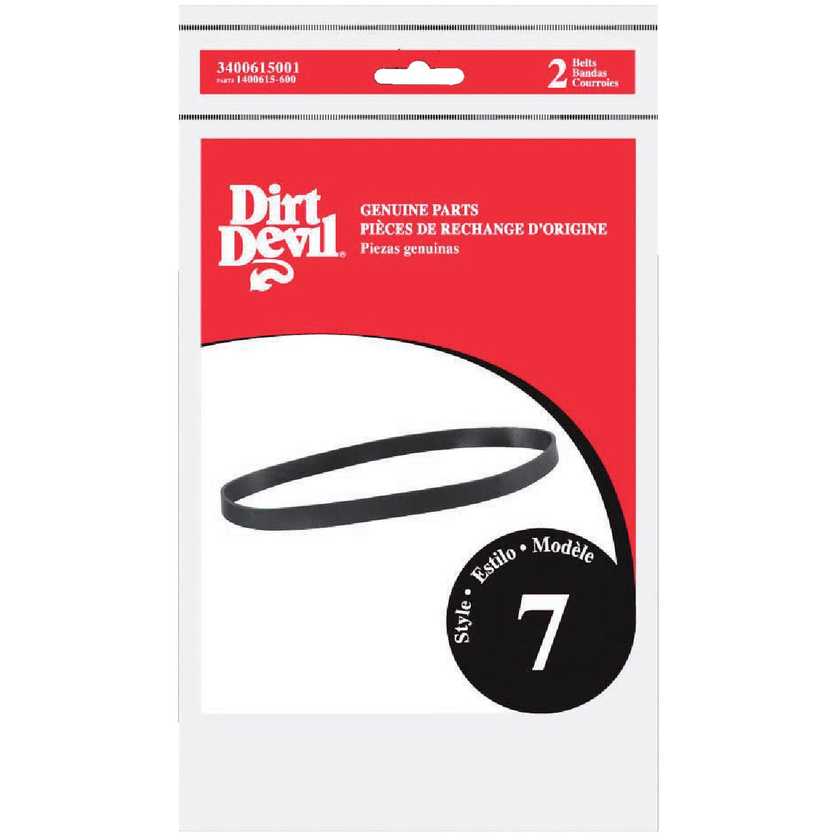 REPLACEMENT VACUUM BELT - 3-400615-001 by Royal Appliance