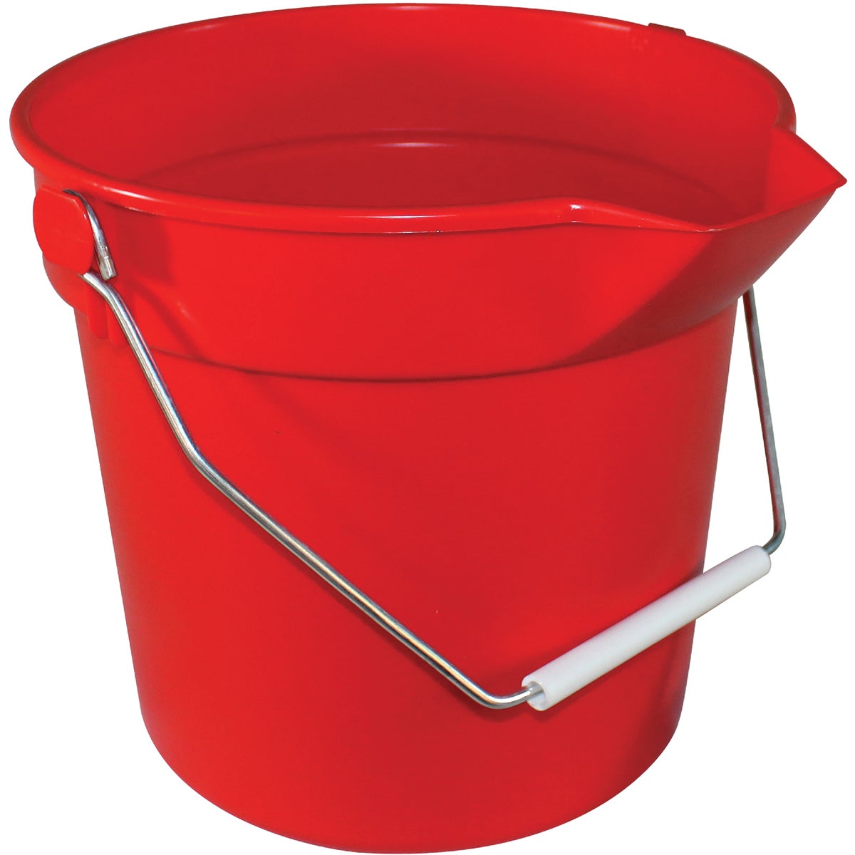 10 QUART RED BUCKET - FG296300RED by Rubbermaid Comm Prod