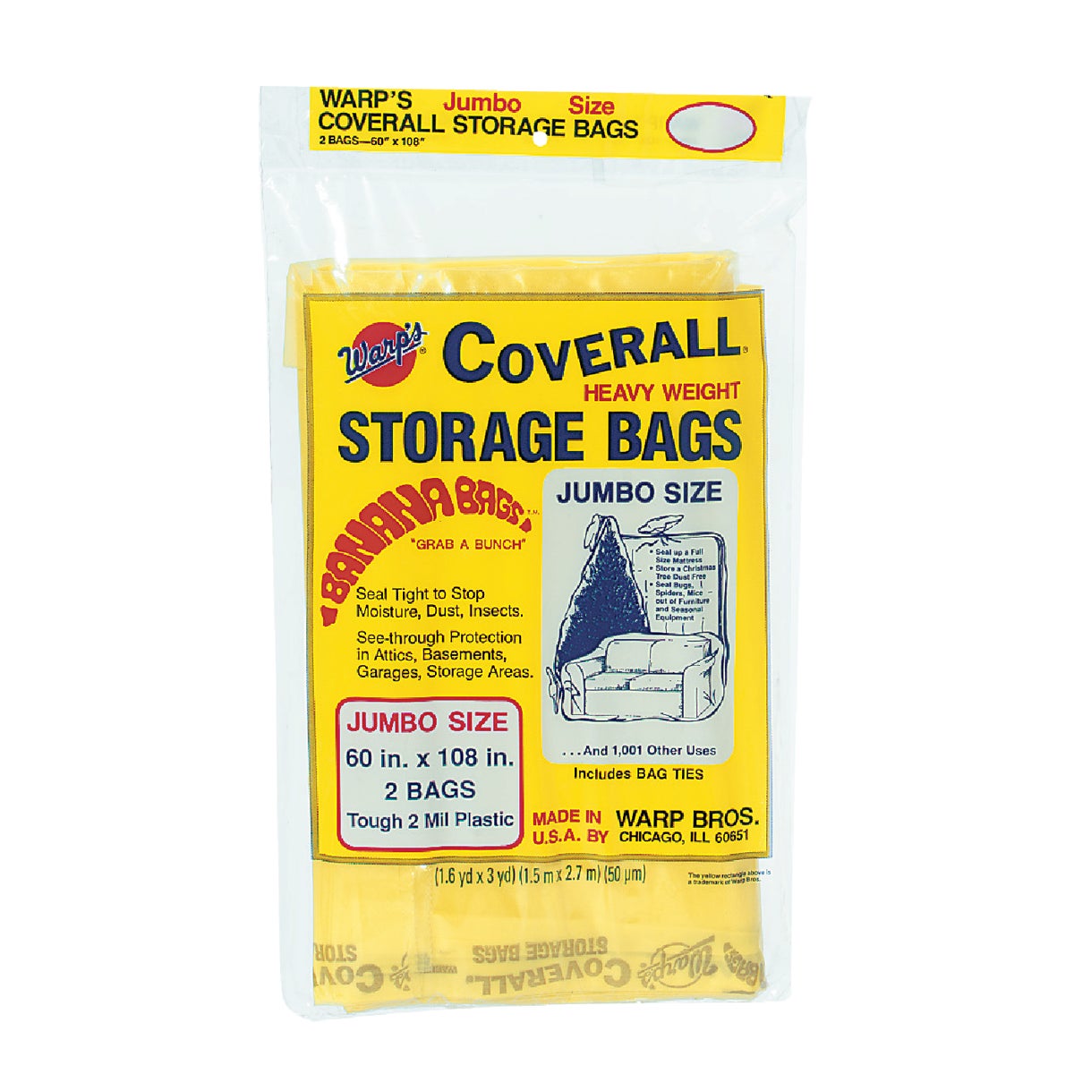 60X108 STORAGE BAG - CB60 by Warp Bros