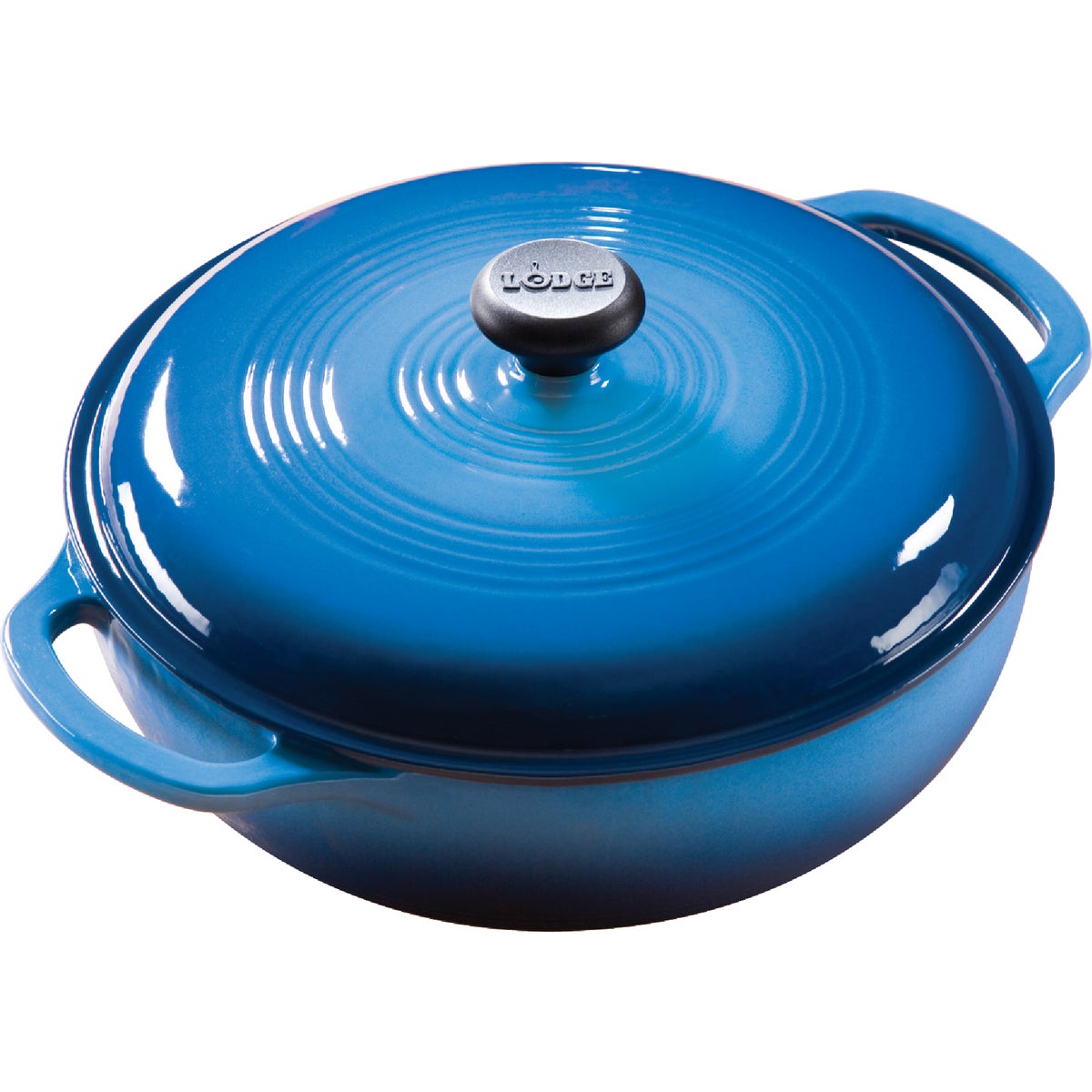 3QT BLUE DUTCH OVEN - EC3D33 by Lodge Mfg Co