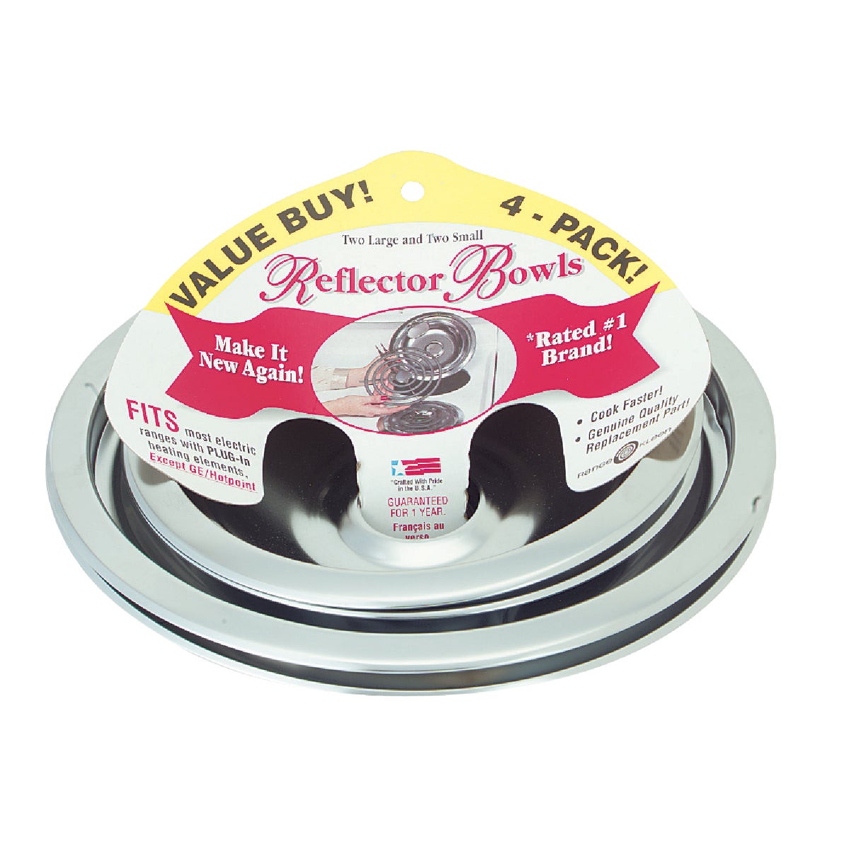 4PK UNIVERSAL DRIP PAN - 10124X by Range Kleen Mfg Inc