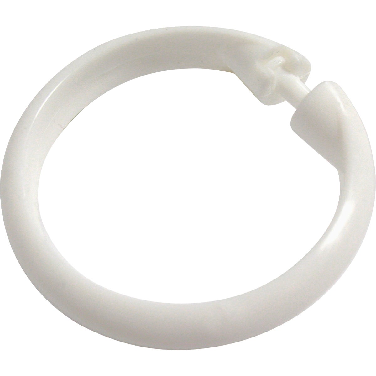 WHT SHOWER CURTAIN RING - H99W by Zenith Prod Corp