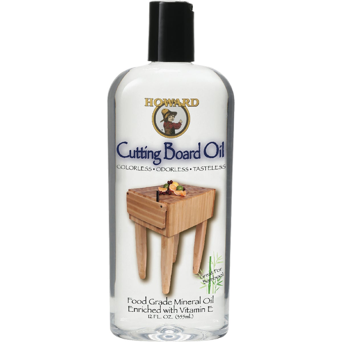 12OZ BUTCHER BLOCK OIL - BBB012 by Howard Products