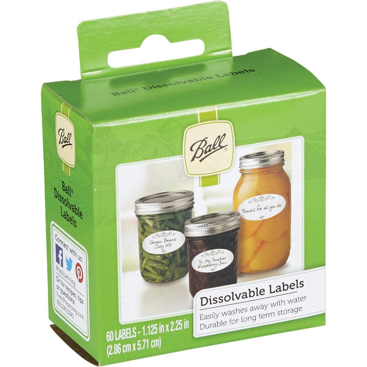 60CT DISSOLVABLE LABELS - 1440010734 by Jarden Home Brands