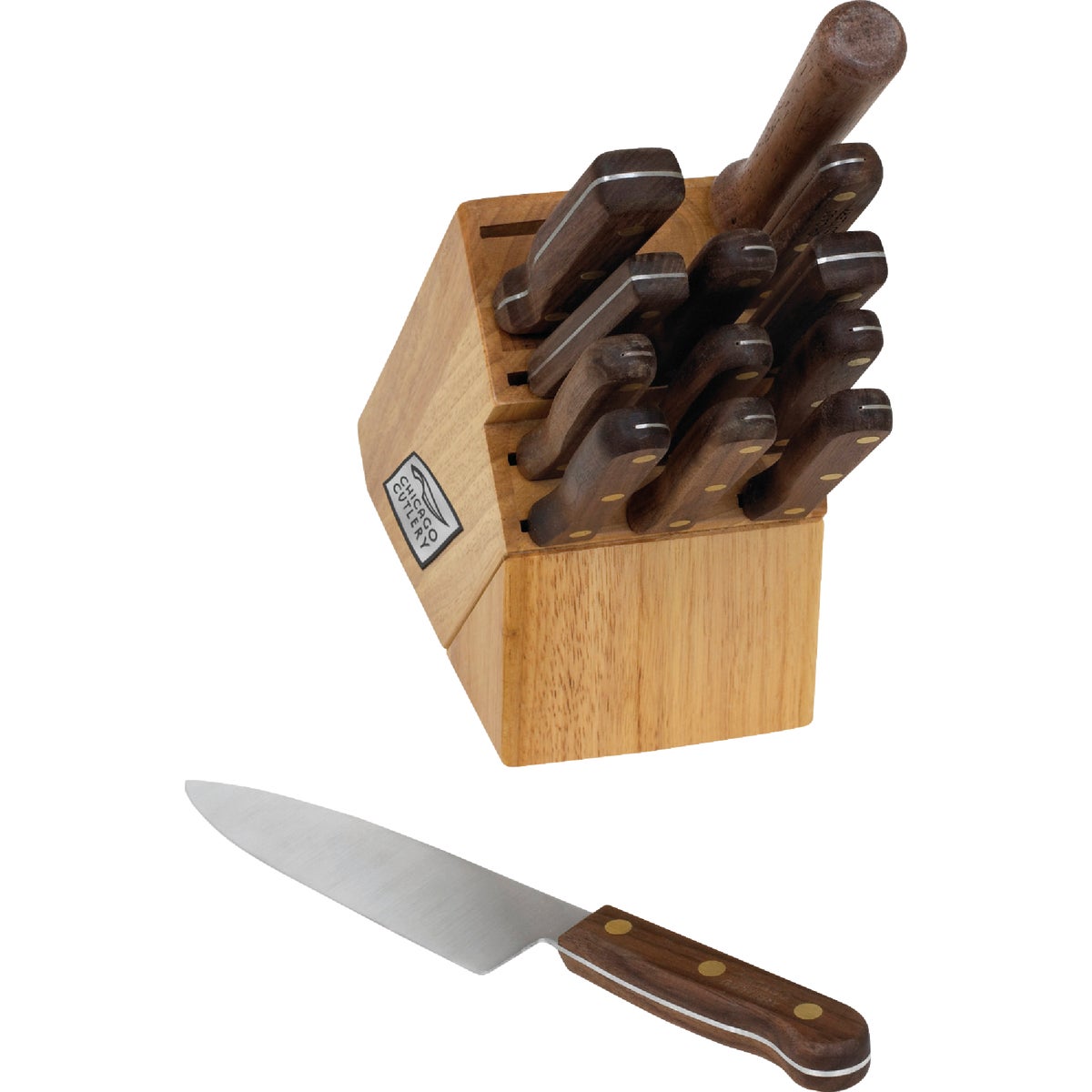 14PC WLNT TRAD KNIFE SET - 1061089 by World Kitchen  Ekco