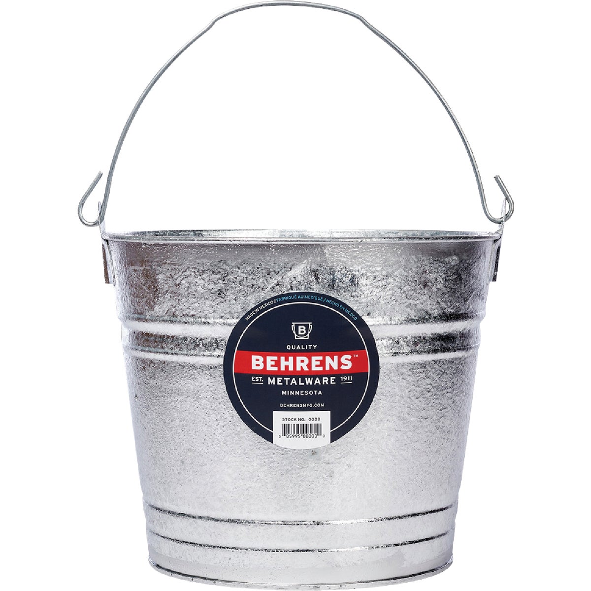 12QT GALV PAIL - 1212 by Behrens Mfg