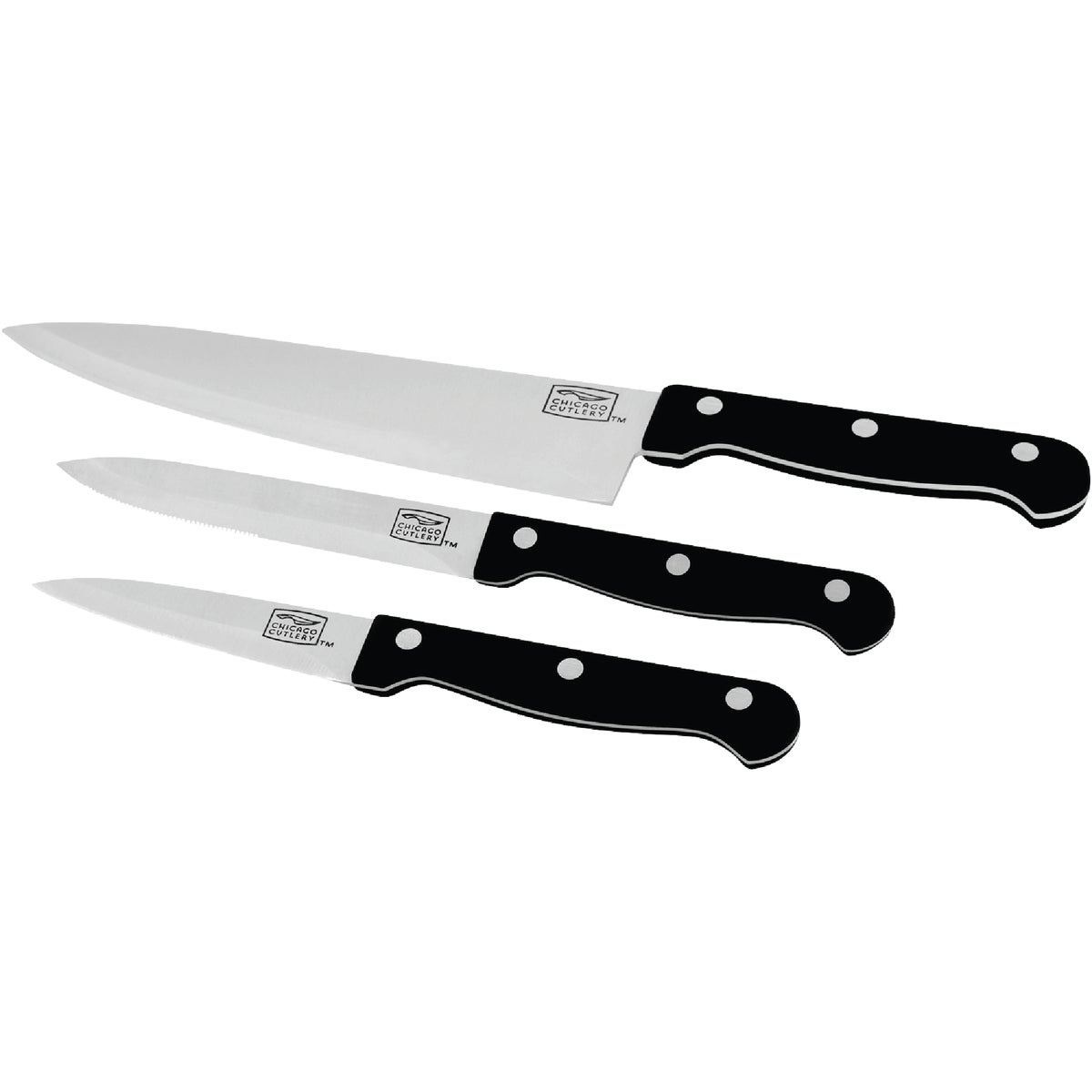 3PC ESSENTIALS KNIFE SET - 1094282 by World Kitchen  Ekco