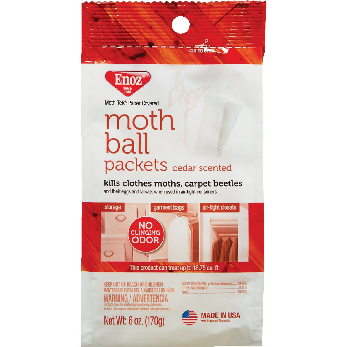 6OZ CEDAR MOTHBALLS - 220.6 by Willert Home Prod