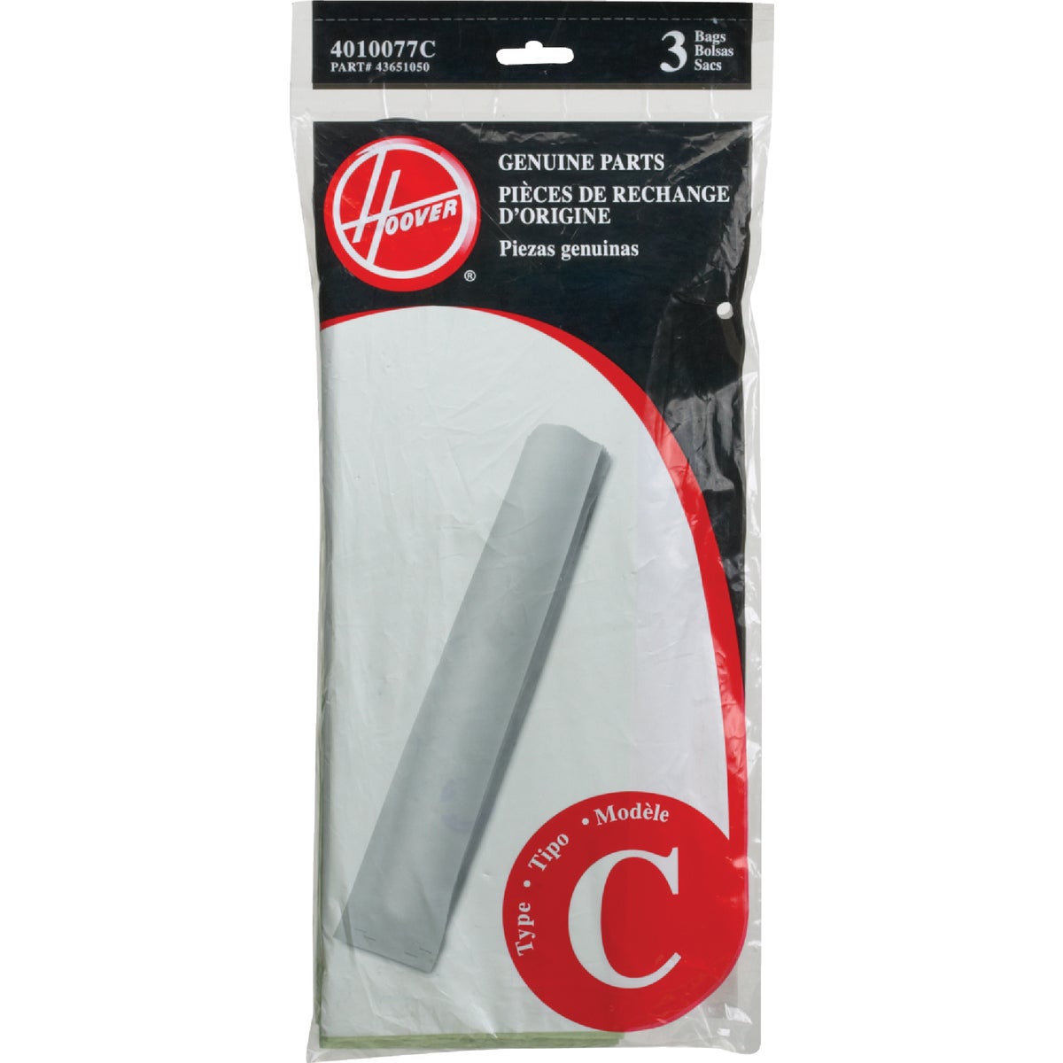 TYPE C VACUUM BAG - 4010077C by Hoover Co