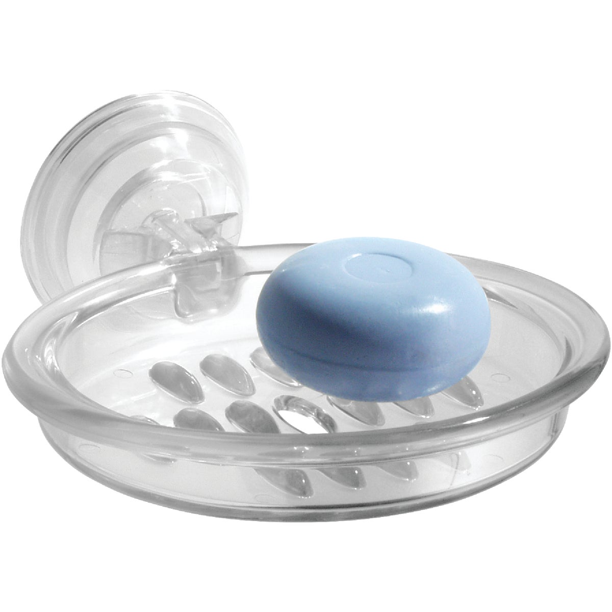CLEAR SUCTION SOAP DISH - 51820 by Interdesign Inc