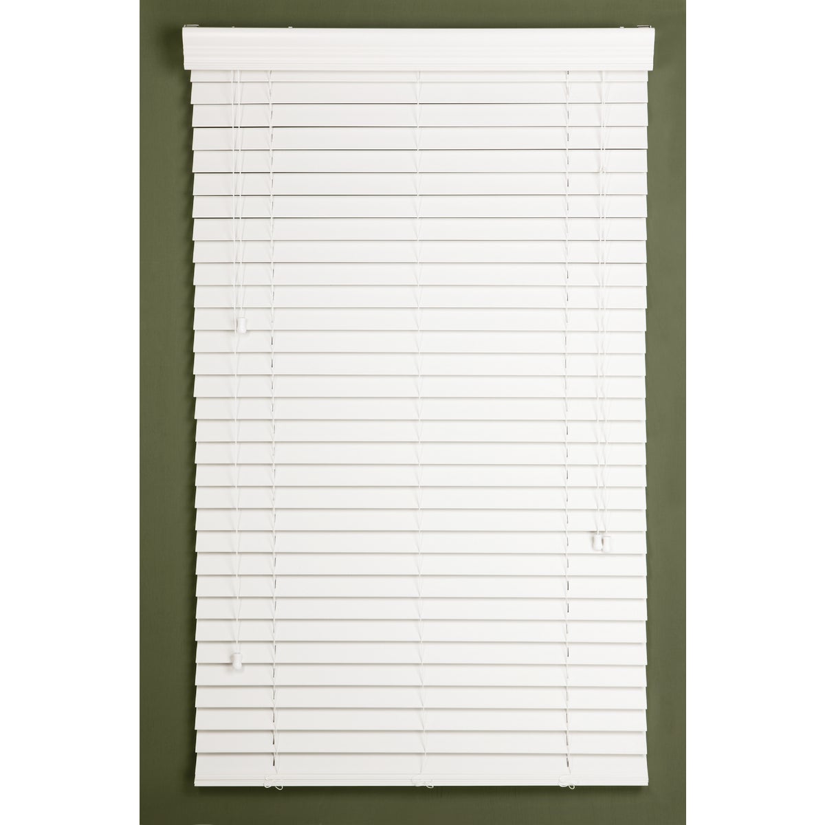 30X64 WHITE FAUX BLIND - 628084 by Lotus Wind Incom