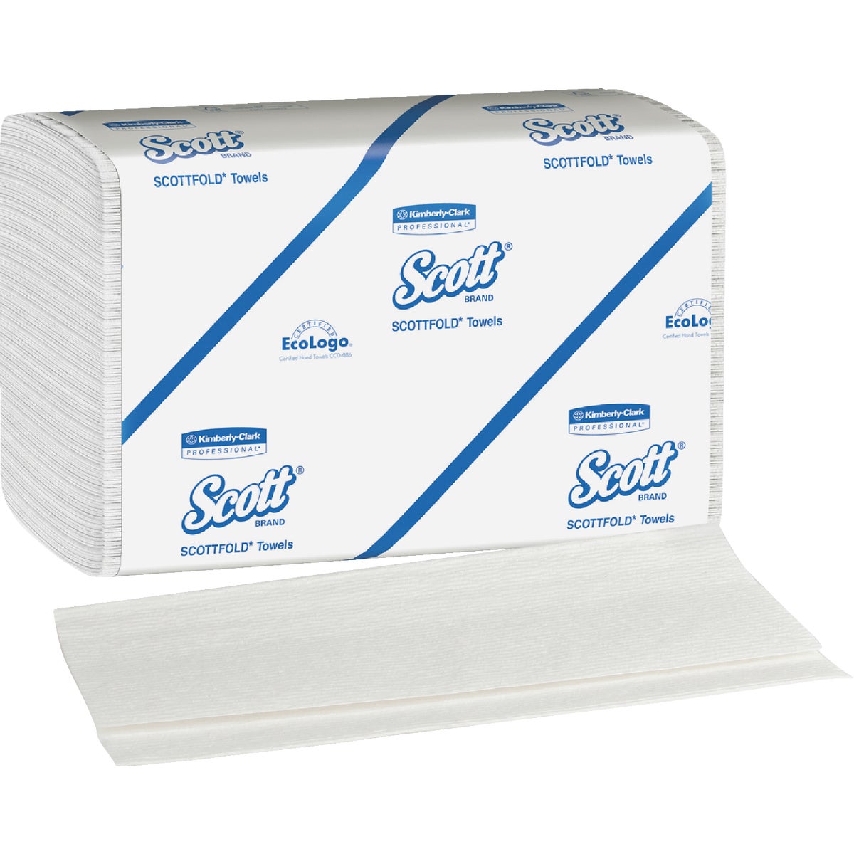 WHITE MFOLD TOWEL - KCC01980 by Lagassesweet  Incom