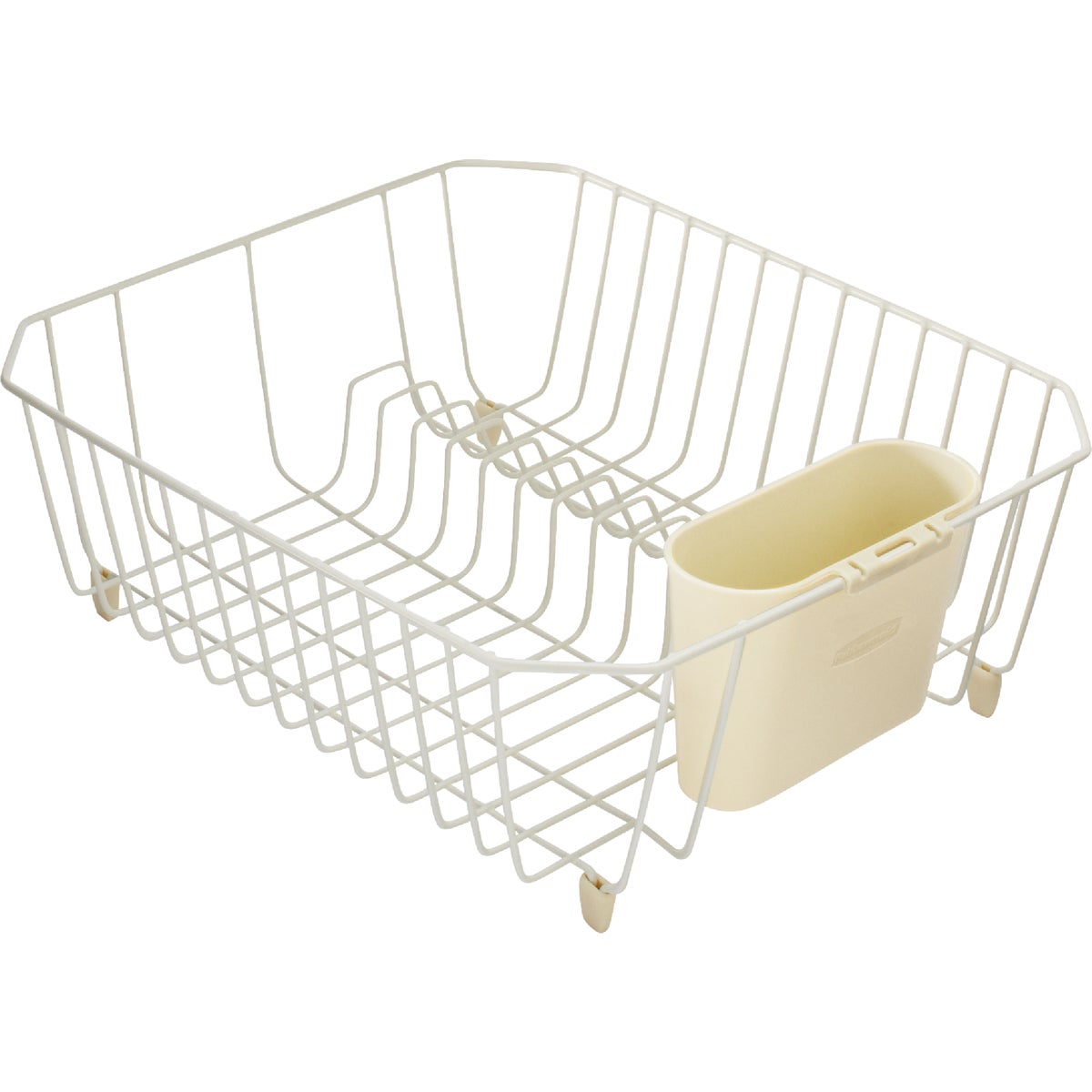 BISQUE TWIN DISH DRAINER - 6008-AR-BISQU by Rubbermaid Home