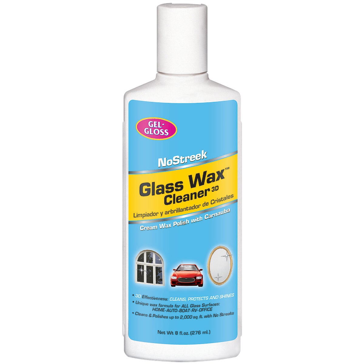 NO STREAK GLASS POLISH - NS-8 by T R Industries