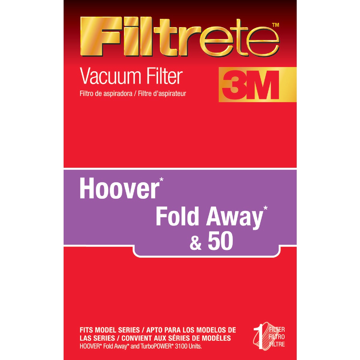 HOOVER ALLERGEN FILTER - 64801A-2 by Electrolux Home Care