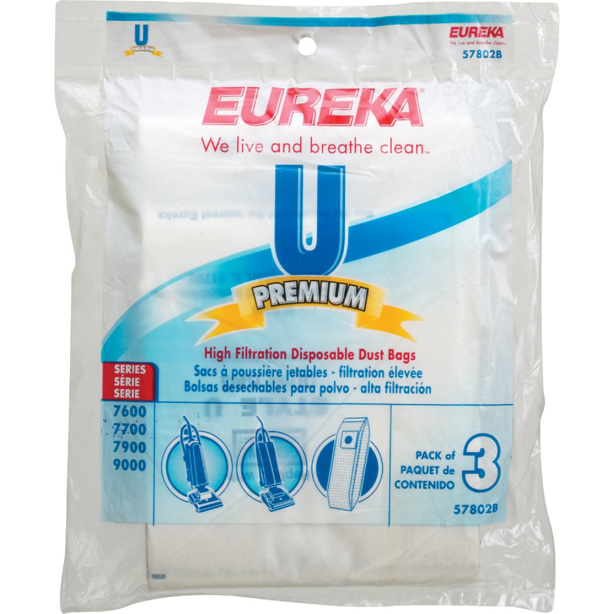 U FILTERAIRE VAC BAG - 57802B-6 by Electrolux Home Care