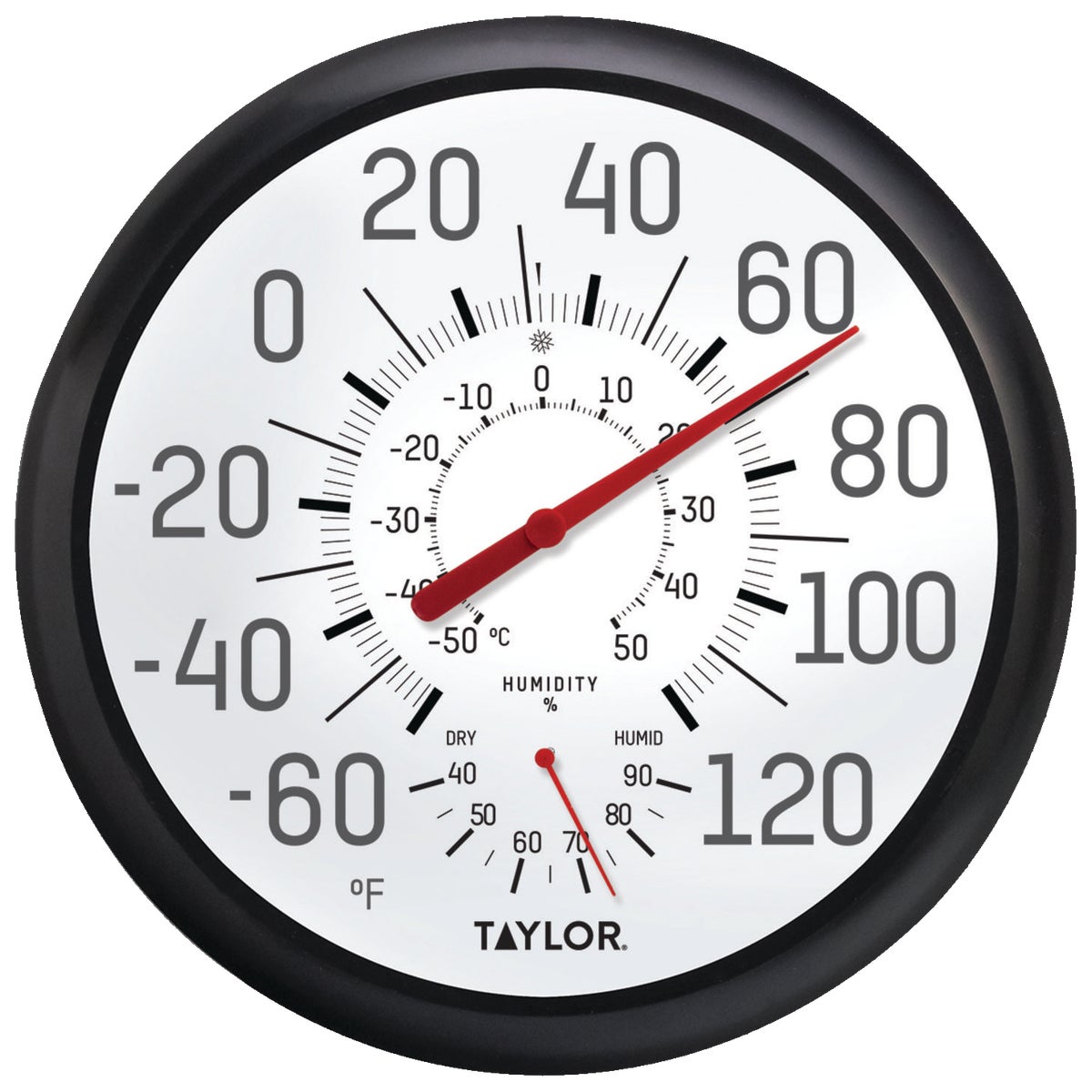 HUMIDTY DIAL THERMOMETER - 6712N by Taylor Precision