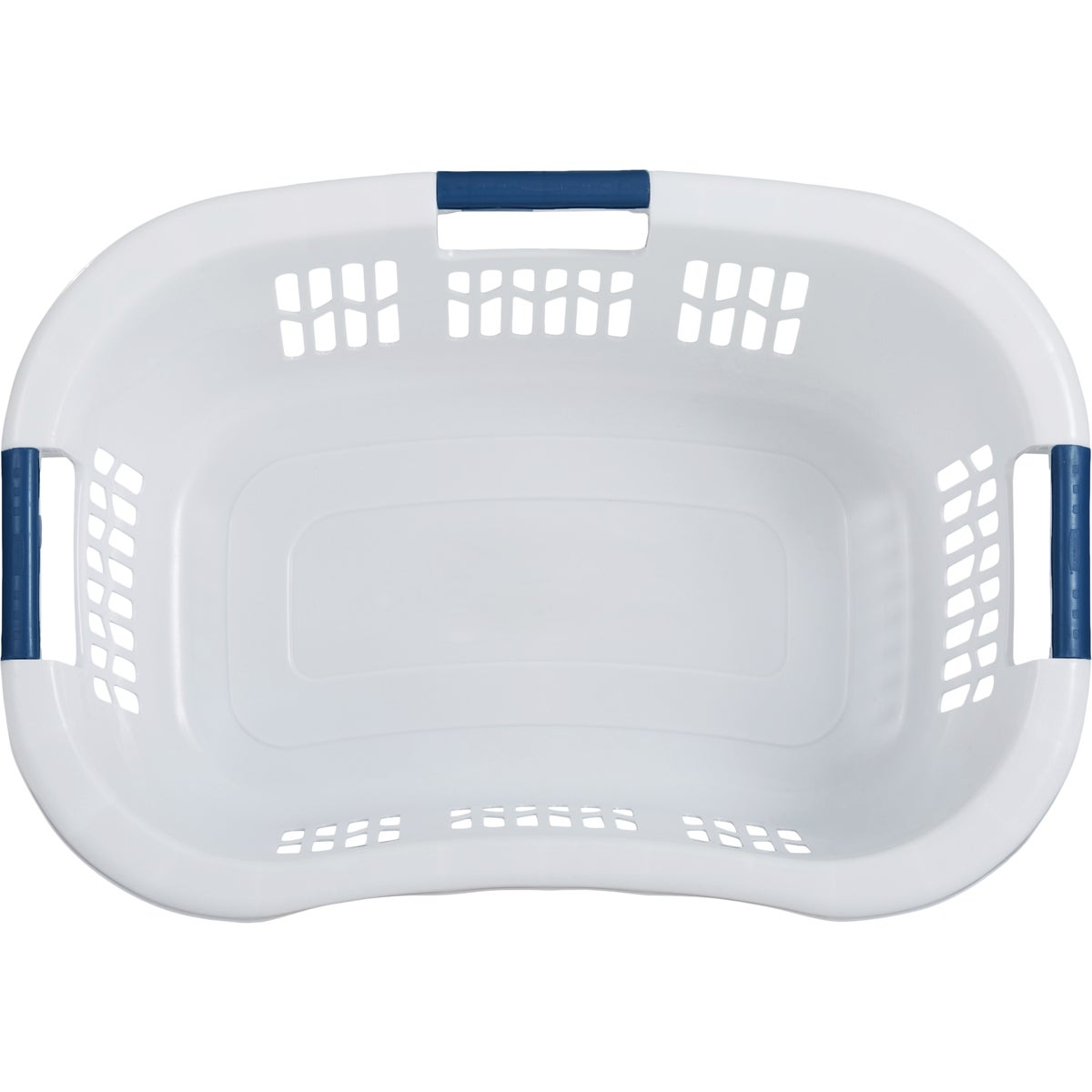 WHITE LAUNDRY BASKET - 299787-WHT by Rubbermaid Home