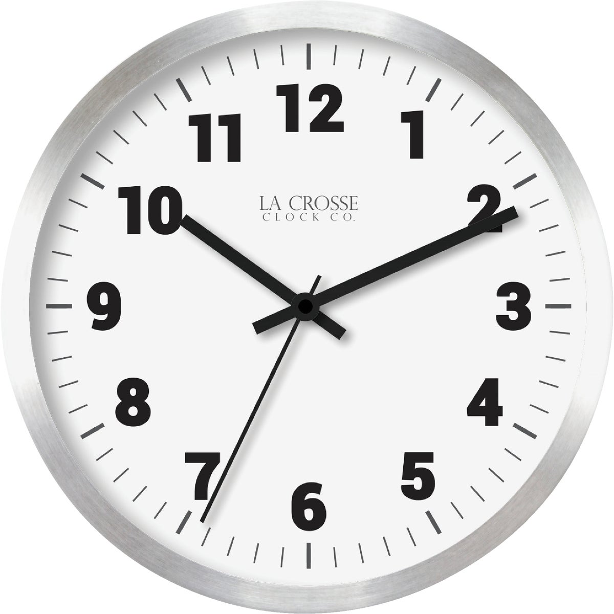 10" METAL WALL CLOCK - 4629G by Geneva Clock Company