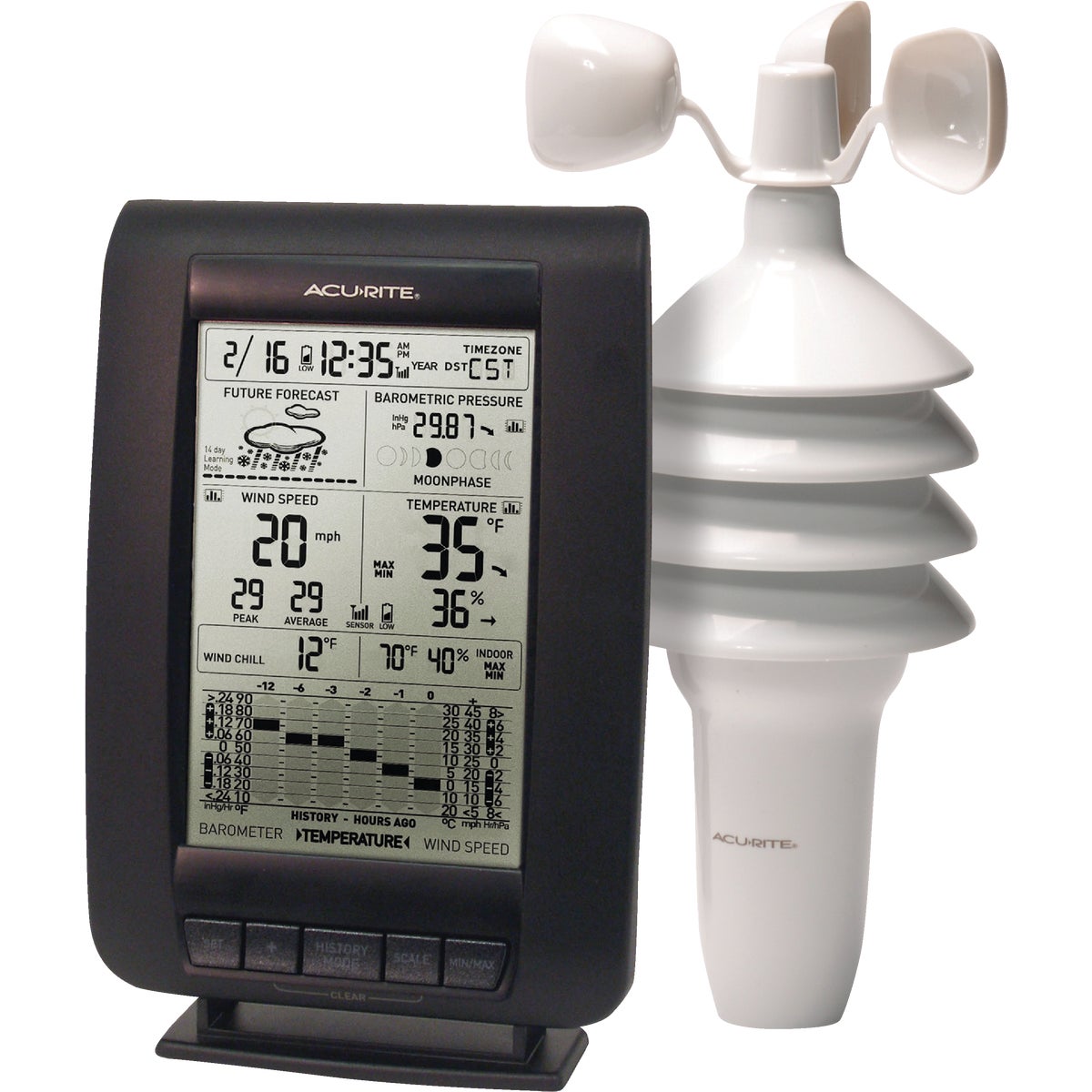 WIND WEATHER CENTER - 00634A2 by Chaney Instrument Co