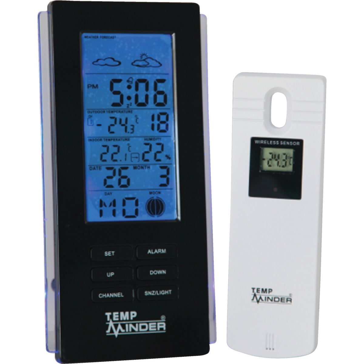 WIRELESS WEATHER CENTER - MRI-211MX by Minder Research