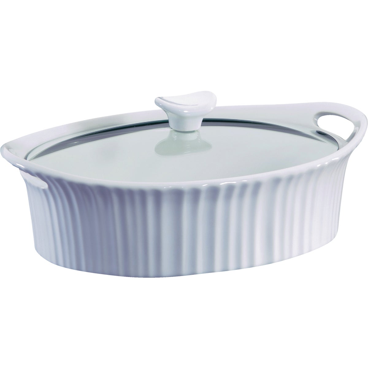 OVAL COVERED CASSEROLE - 1085593 by World Kitchen  Ekco