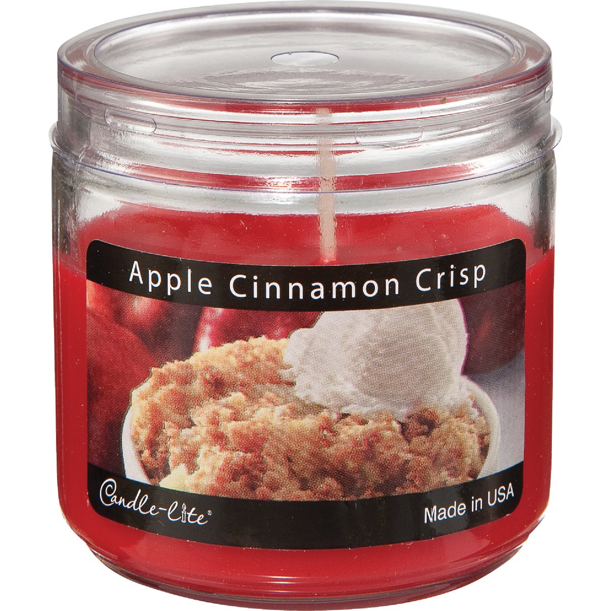 APPLE CRISP JAR CANDLE - 2400021 by Candle Lite Co