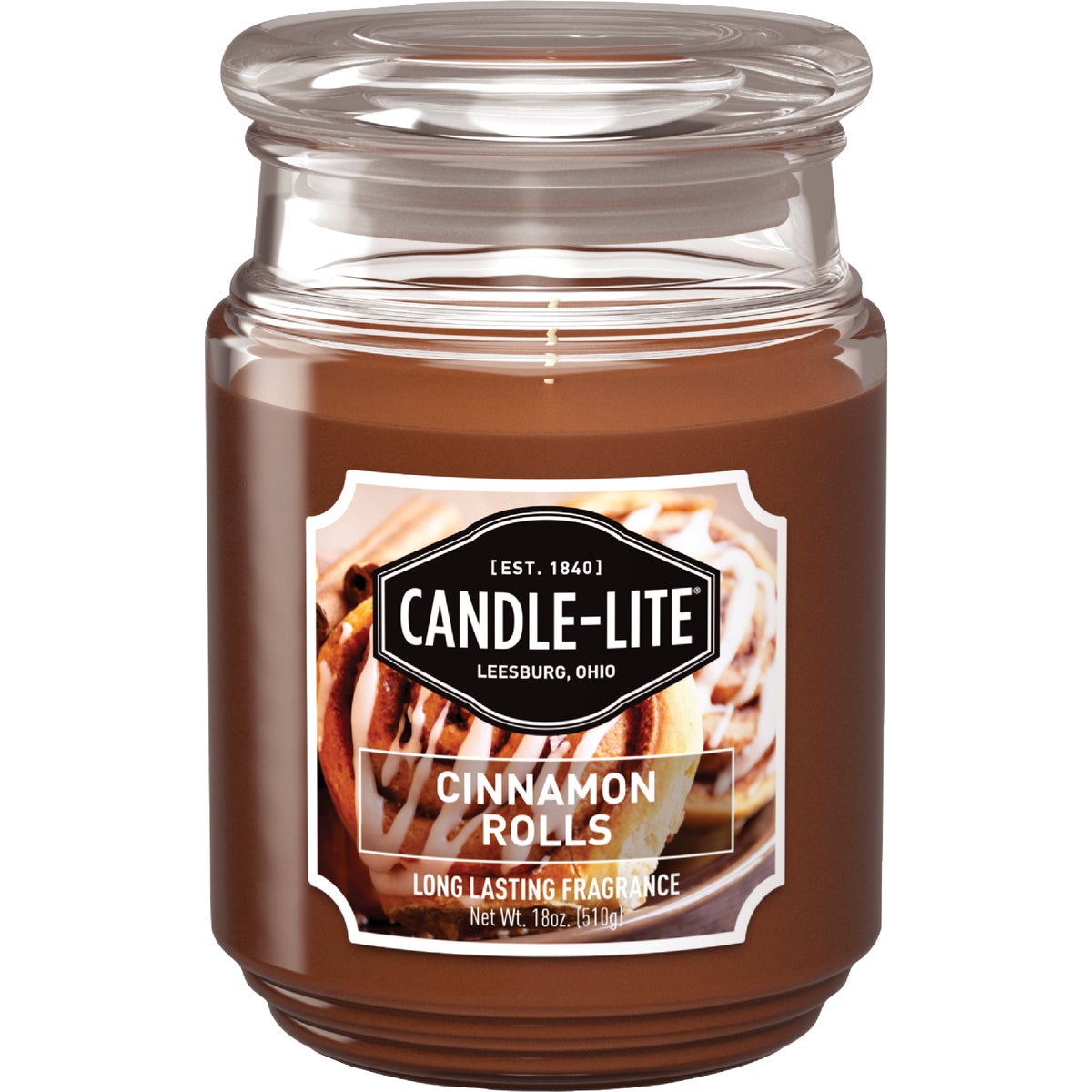 PECAN SWIRL JAR CANDLE - 3297549 by Candle Lite Co
