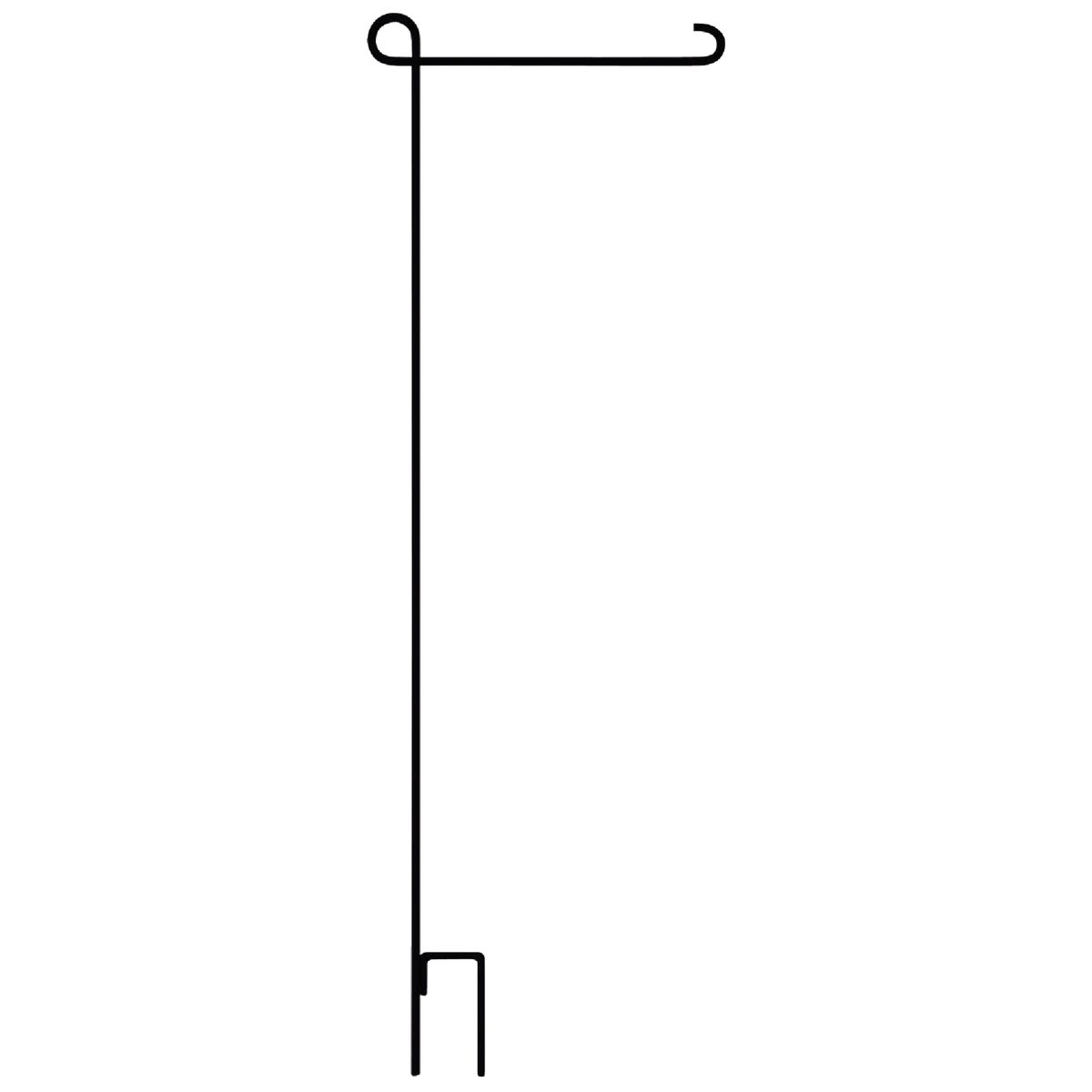 BLACK GARDEN FLAG POLE - 21000 by Evergreen Enterprise