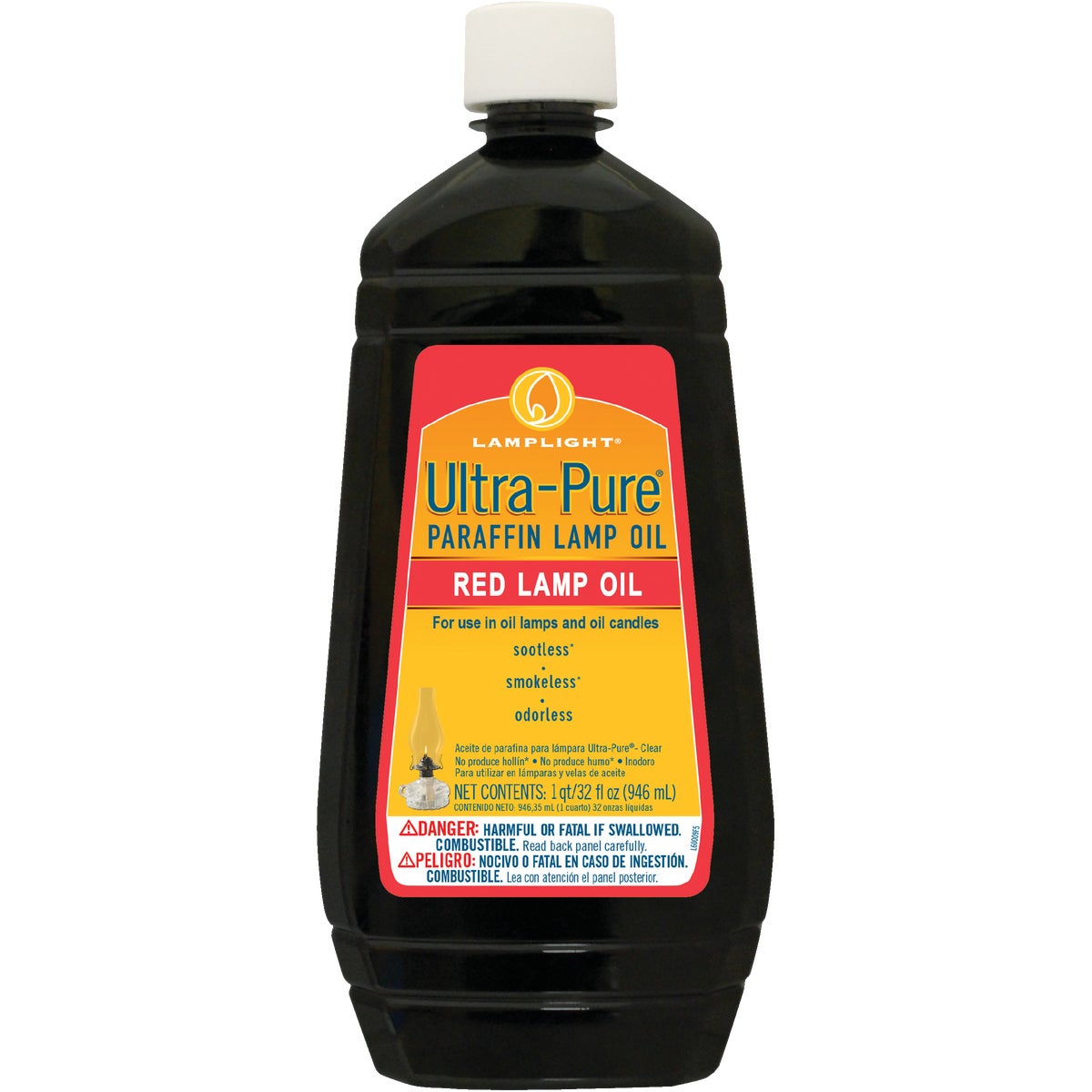 32OZ RED LAMP OIL - 60012 by Lamplight Farms