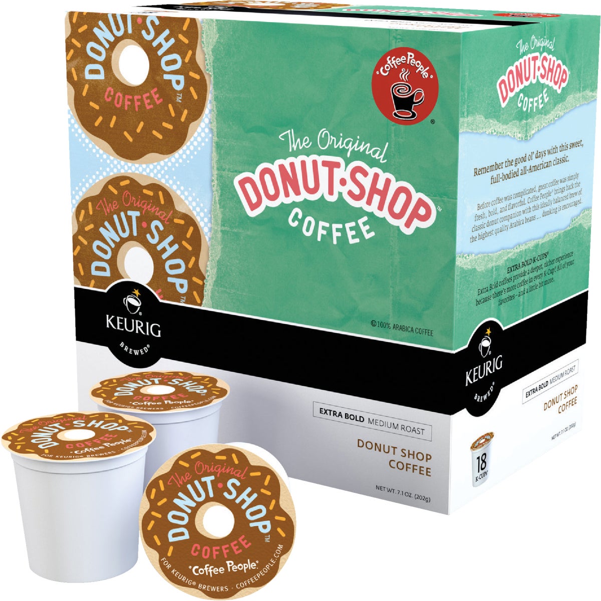 K-CUP DONUT SHOP COFFEE - 00732 by Keurig     M Block