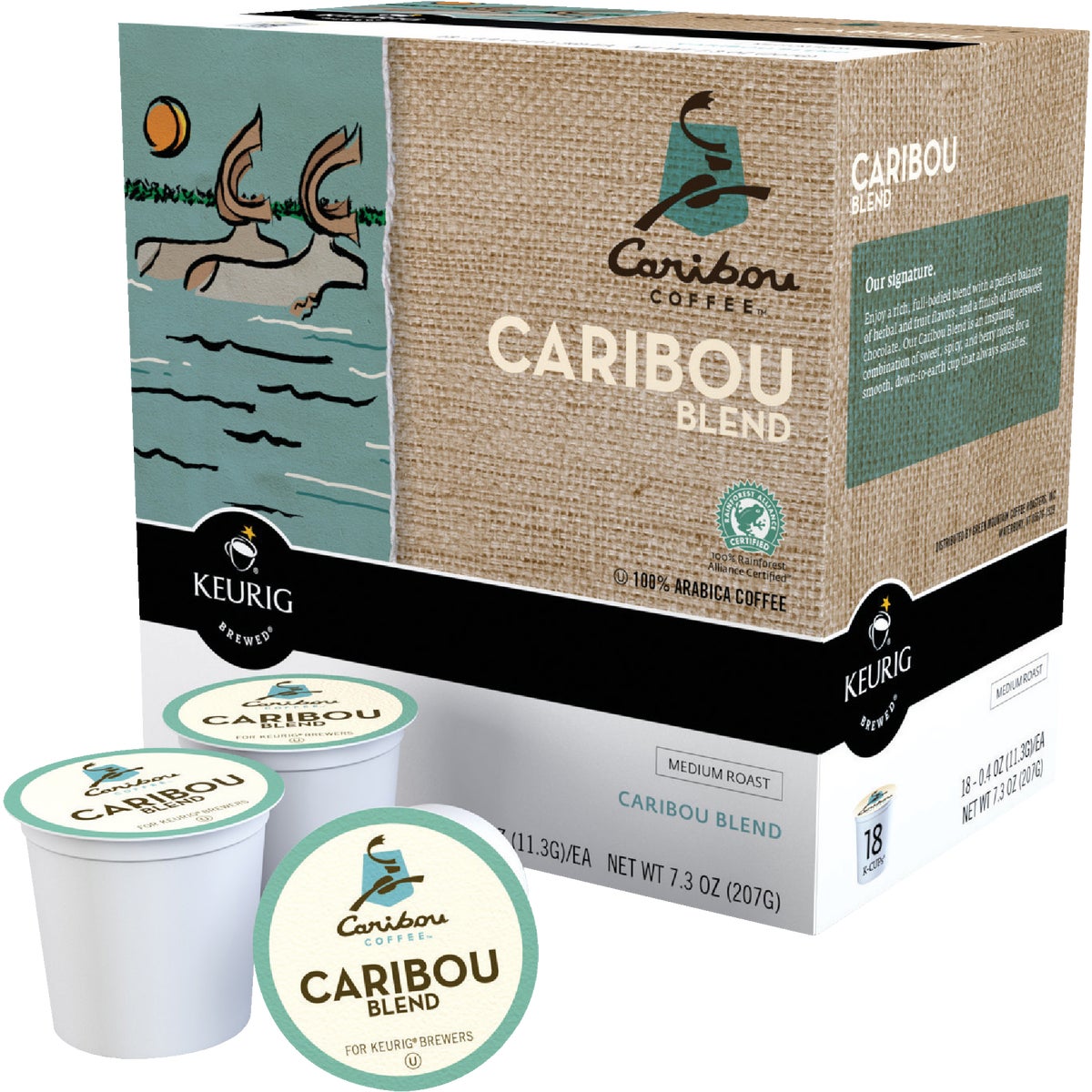K-CUP CARIBOU COFFEE - 00992 by Keurig     M Block