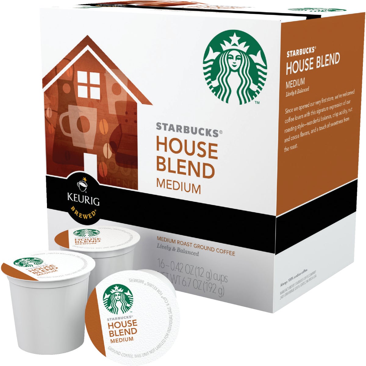 K-CUP HOUSE BLEND COFFEE - 09516 by Keurig     M Block