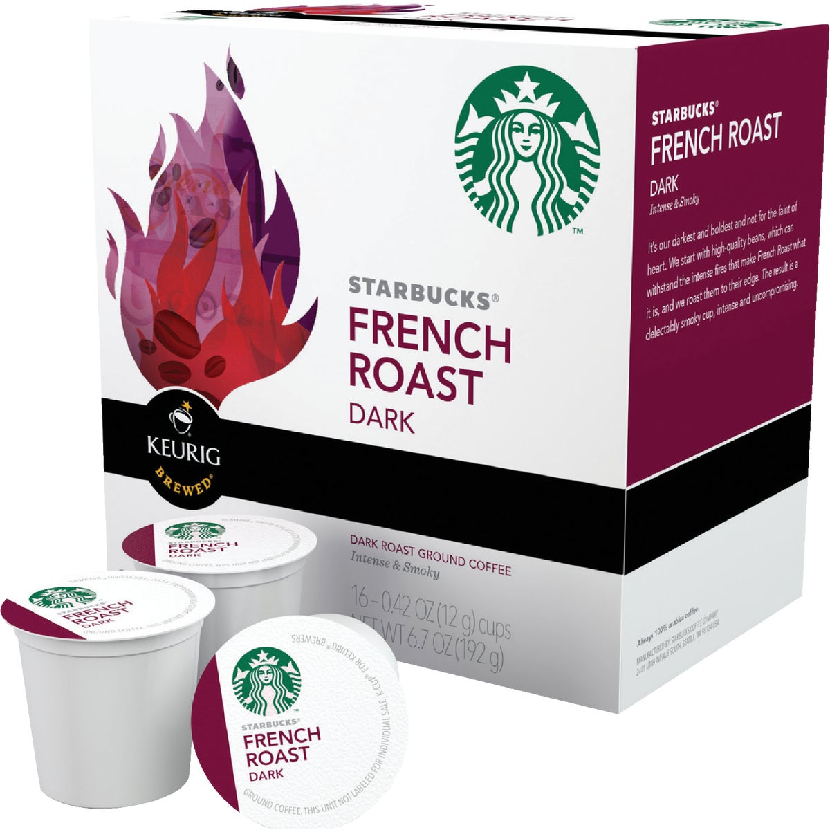 K-CUP FRNCH ROAST COFFEE - 09517 by Keurig     M Block
