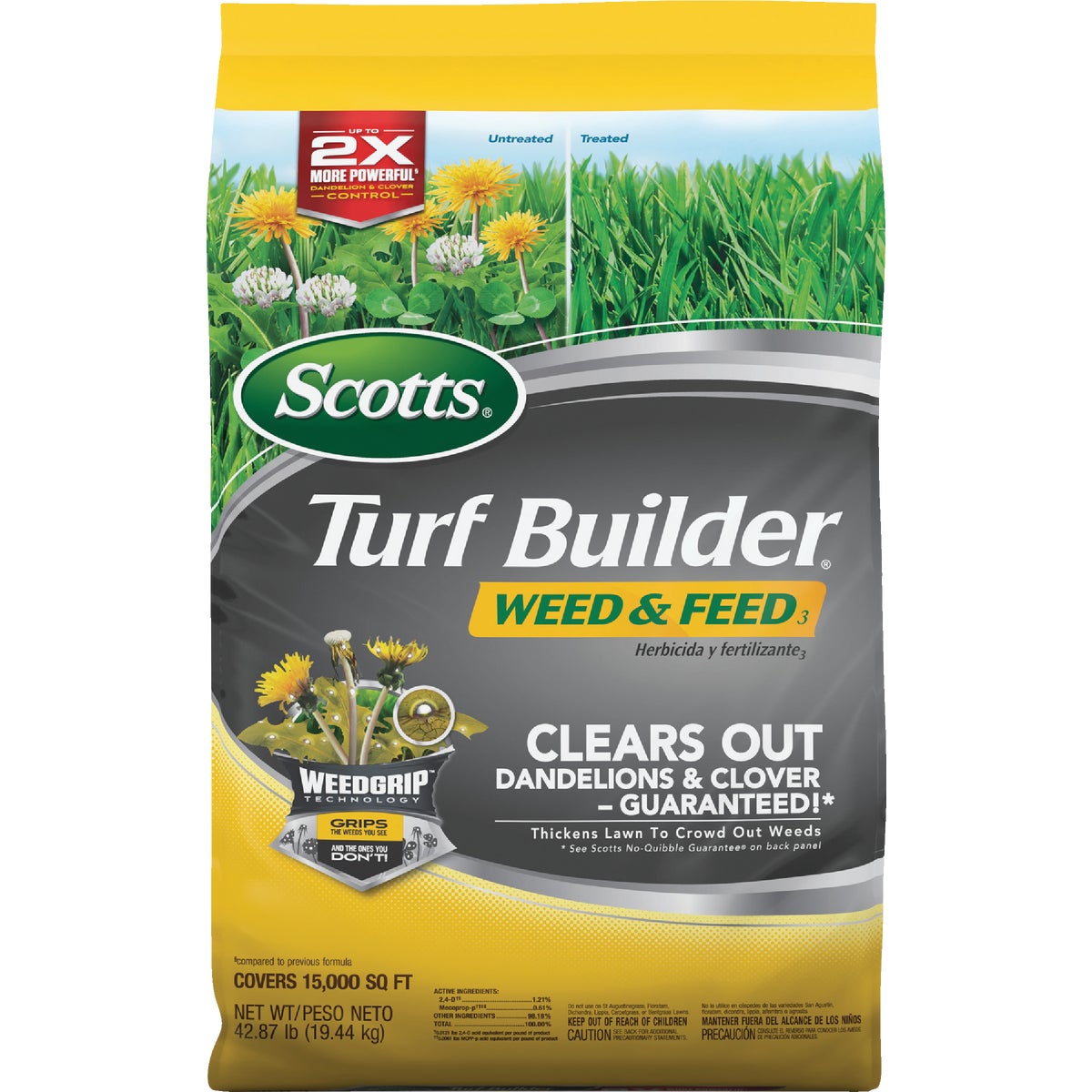 15M TURF BUILDER +2 P-FR - 29725 by Scotts Company