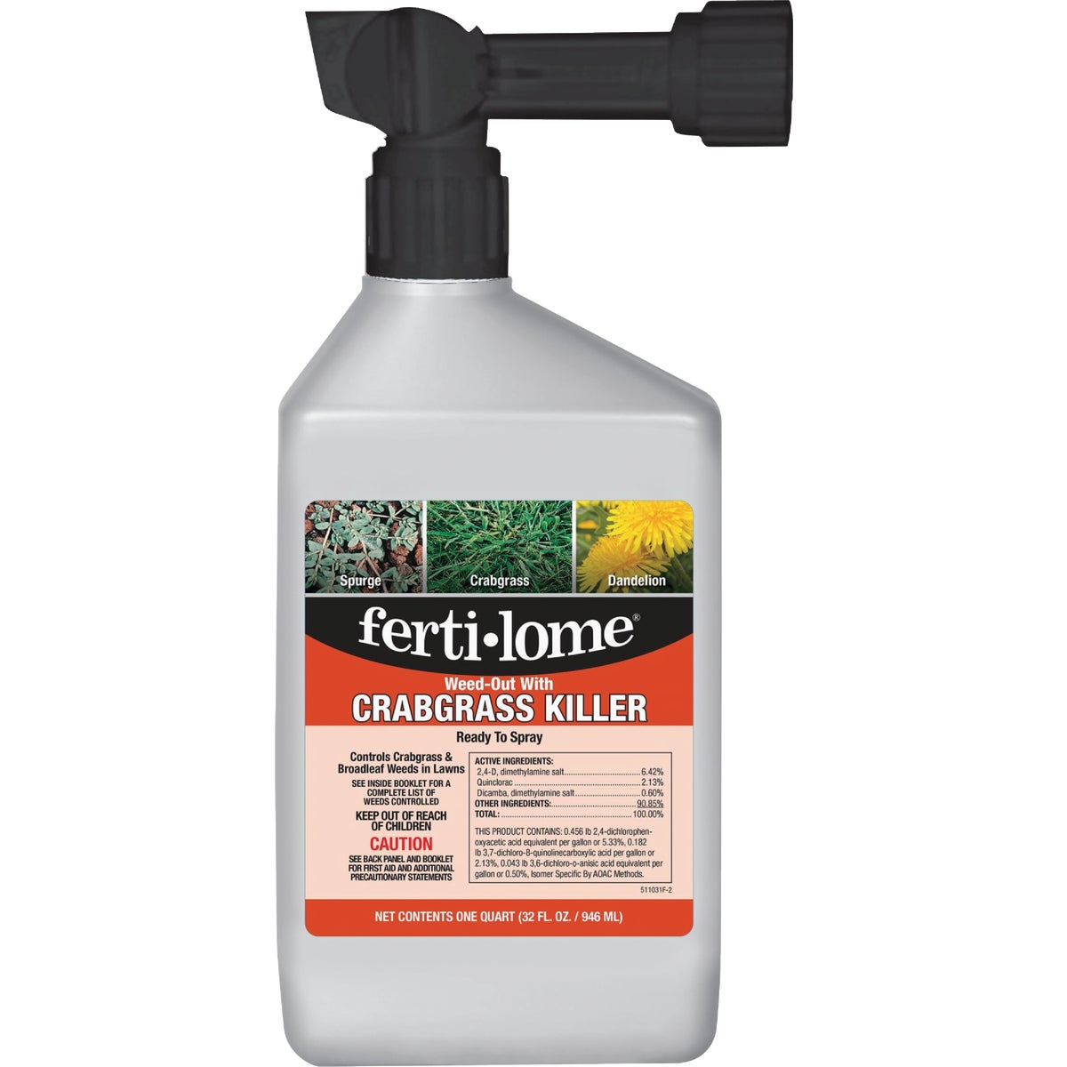 32OZ RTS WEED OUT WITH Q - 10031 by Vpg Fertilome