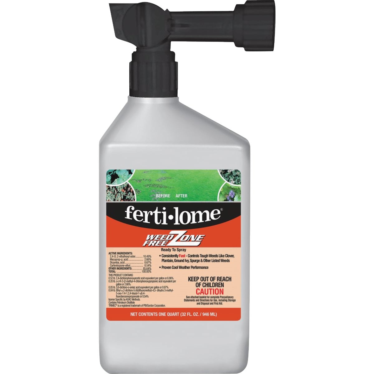 32OZ RTU WEED-FREE ZONE - 10527 by Vpg Fertilome